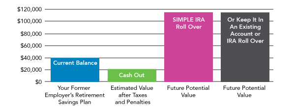 Simple Ira Rollover Chart